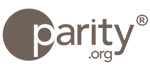 Parity Logo - Taupe 3